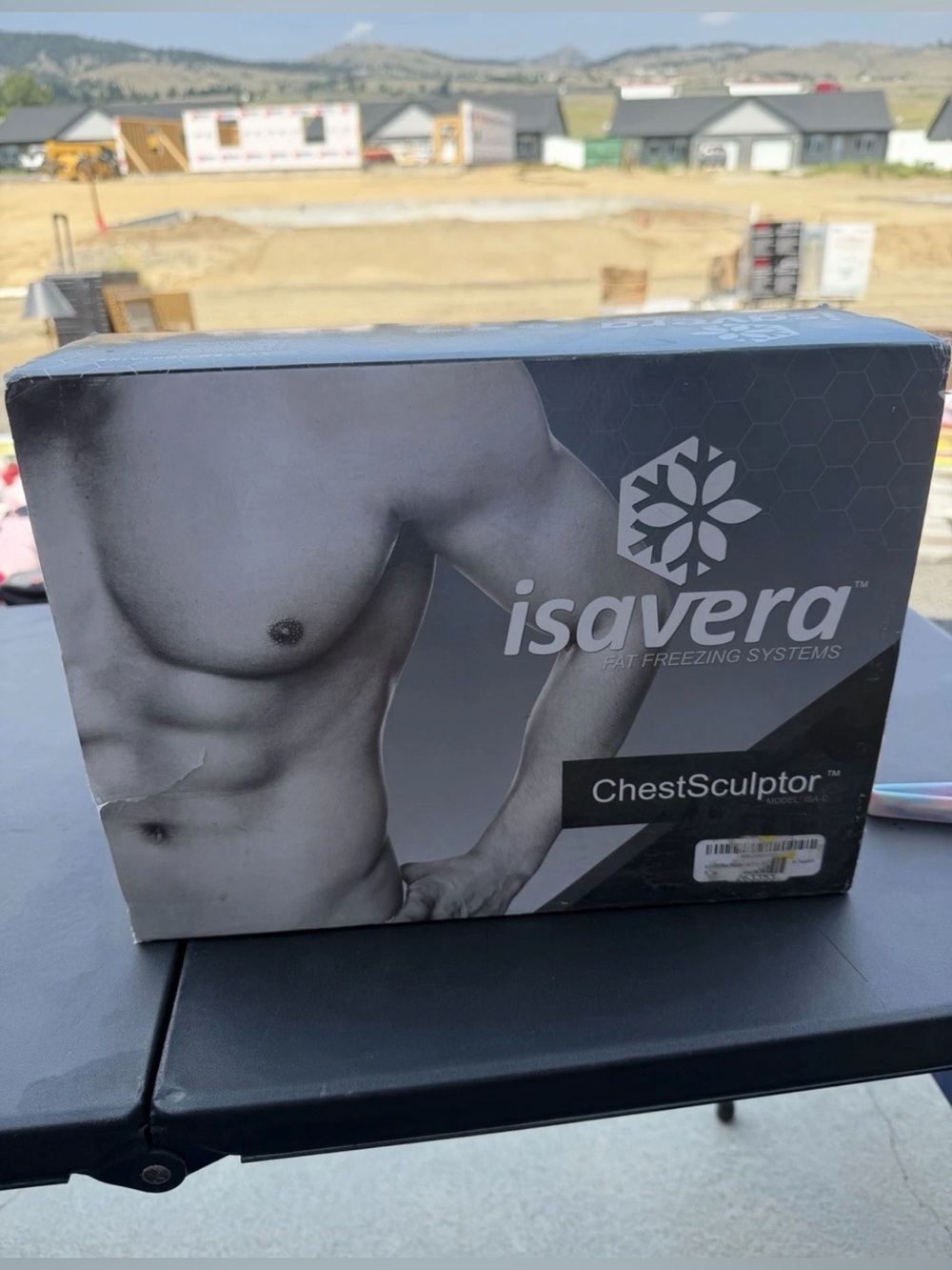 isavera Chest Sculptor - Gray & Black NEW